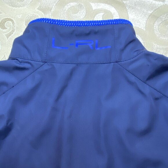 Ralph Lauren Women’s Sz M Crest Full Zip Reversible Golf Vest 6 Zip Pockets - Picture 12 of 14